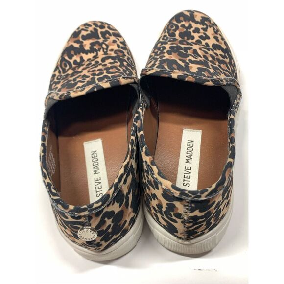 Steve Madden leopard print symba slip on shoe size 7 1/2 - Picture 3 of 7